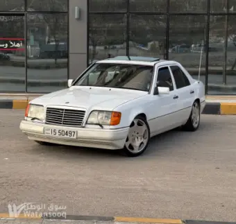مرسيدس E200 1992   محول بالكامل 1995