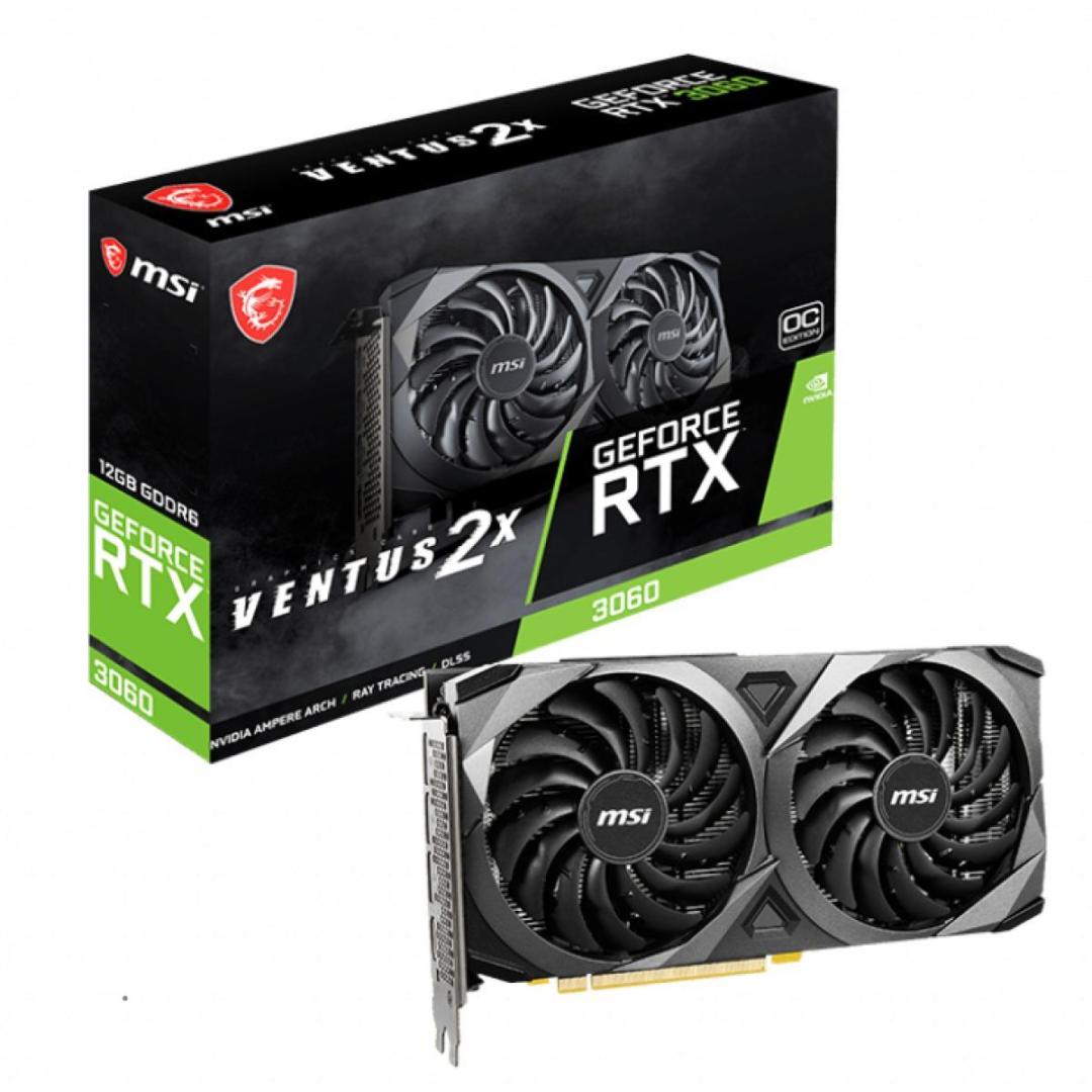 MSI NVIDIA GEFORCE RTX 3060 12GB GDDR6 OC EDITION