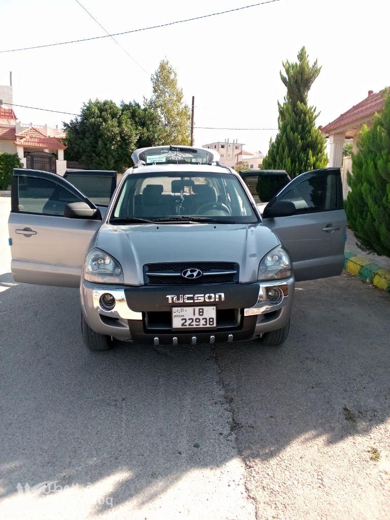 هونداي توسان 2007كرت ابيض
