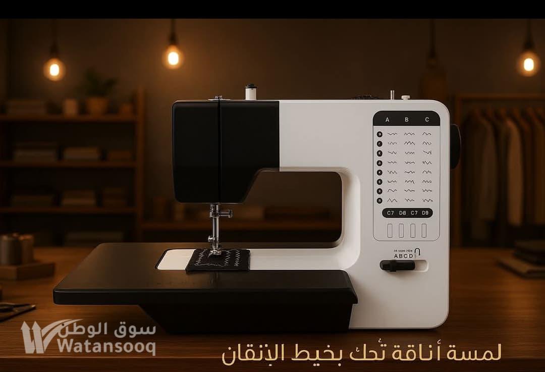 💎 ماكينة الخياطة بـ 38 غرزة – إتقان ومرونة
