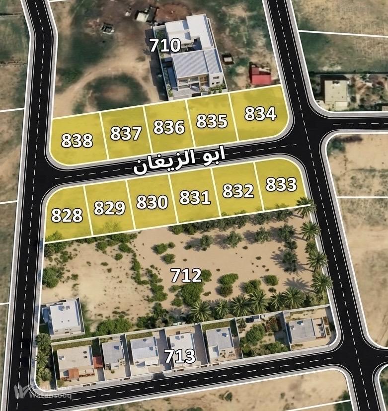 ارض للبيع في الرحيل الشرقي قرب مسجد هلال القلاب