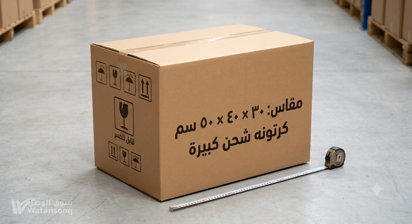 كراتين فارغه للاستخدامات المنزلية