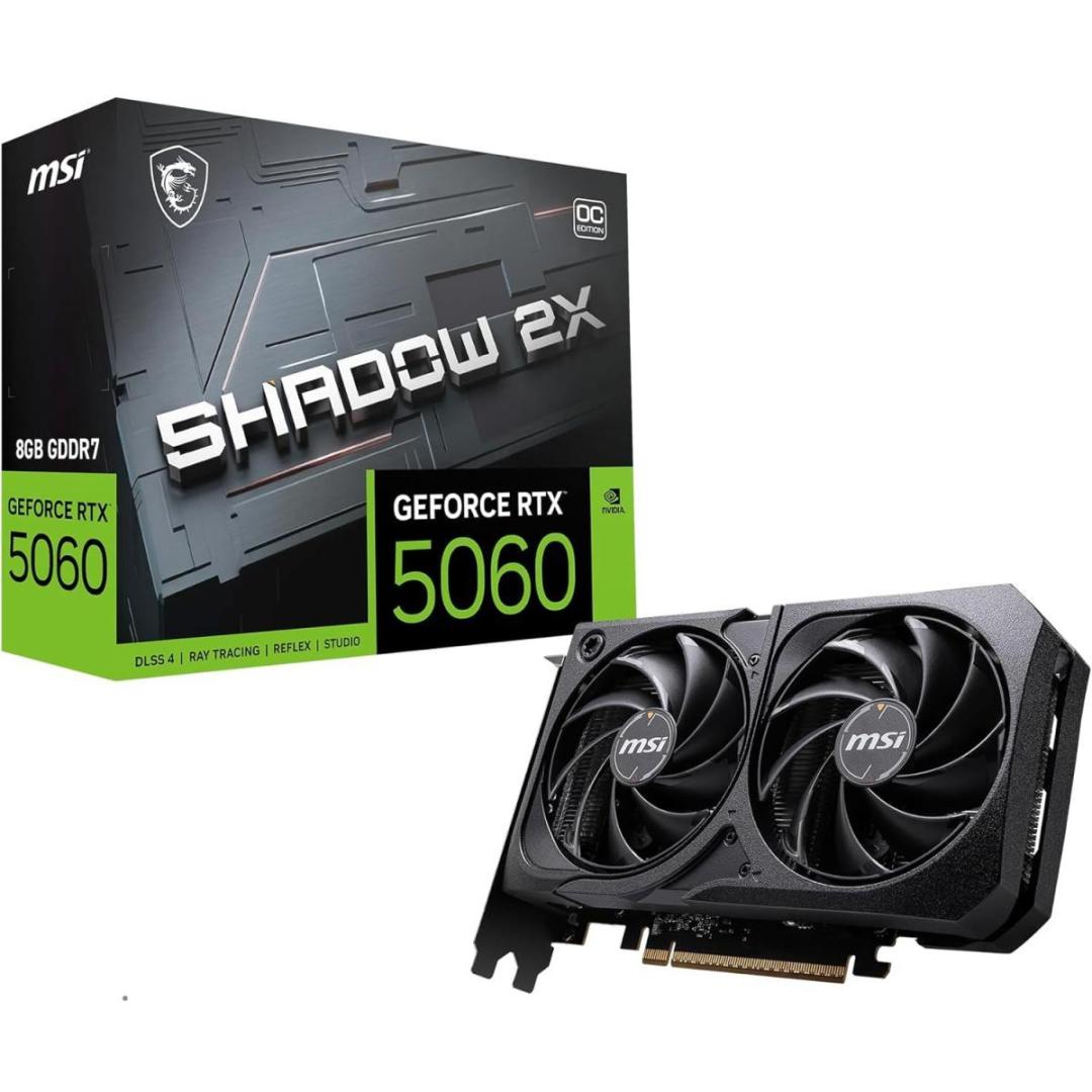 MSI NVIDIA GEFORCE RTX 5060 8GB GDDR7 OC EDITION