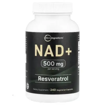 NAD+ مع ريسفيراترول تركيبة مزدوجة لمكافحة الشيخوخة