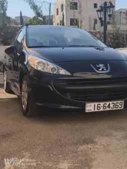 بيجو 207 موديل 2009 جير عادي ماتور 14