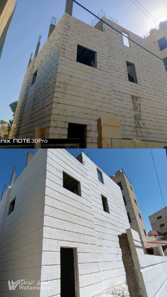 كحيل حجر قذف رملي قذف مائي عزل الحجر تركيب الحجر