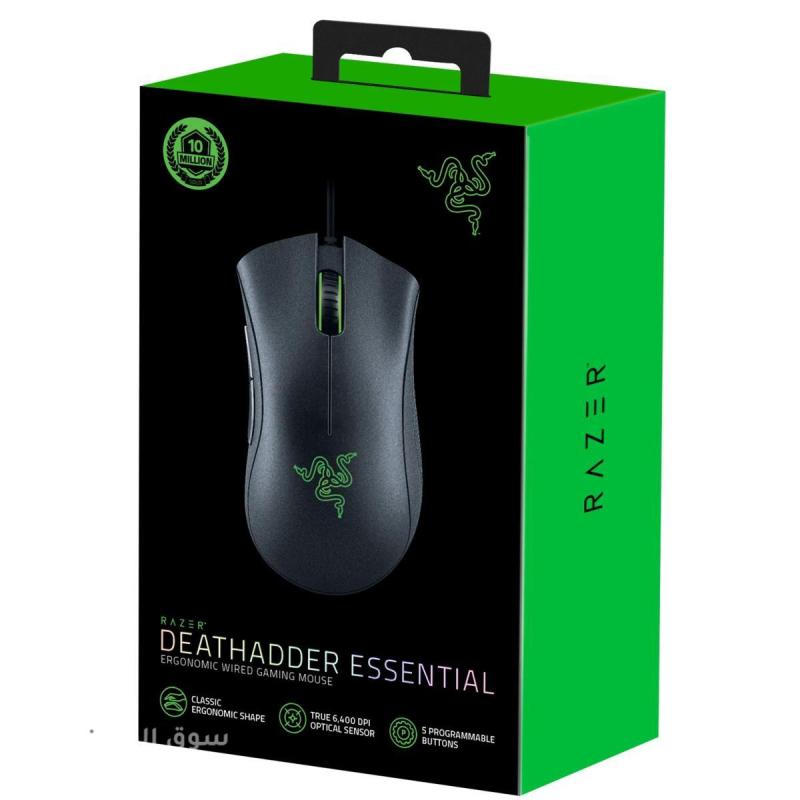 Razer DeathAdder Essential-ماوس ريزر الاصلي